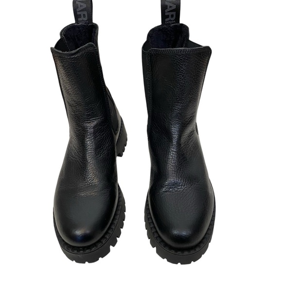 Pajar Nureia Chelsea Boots Black Pull On - Picture 4 of 7